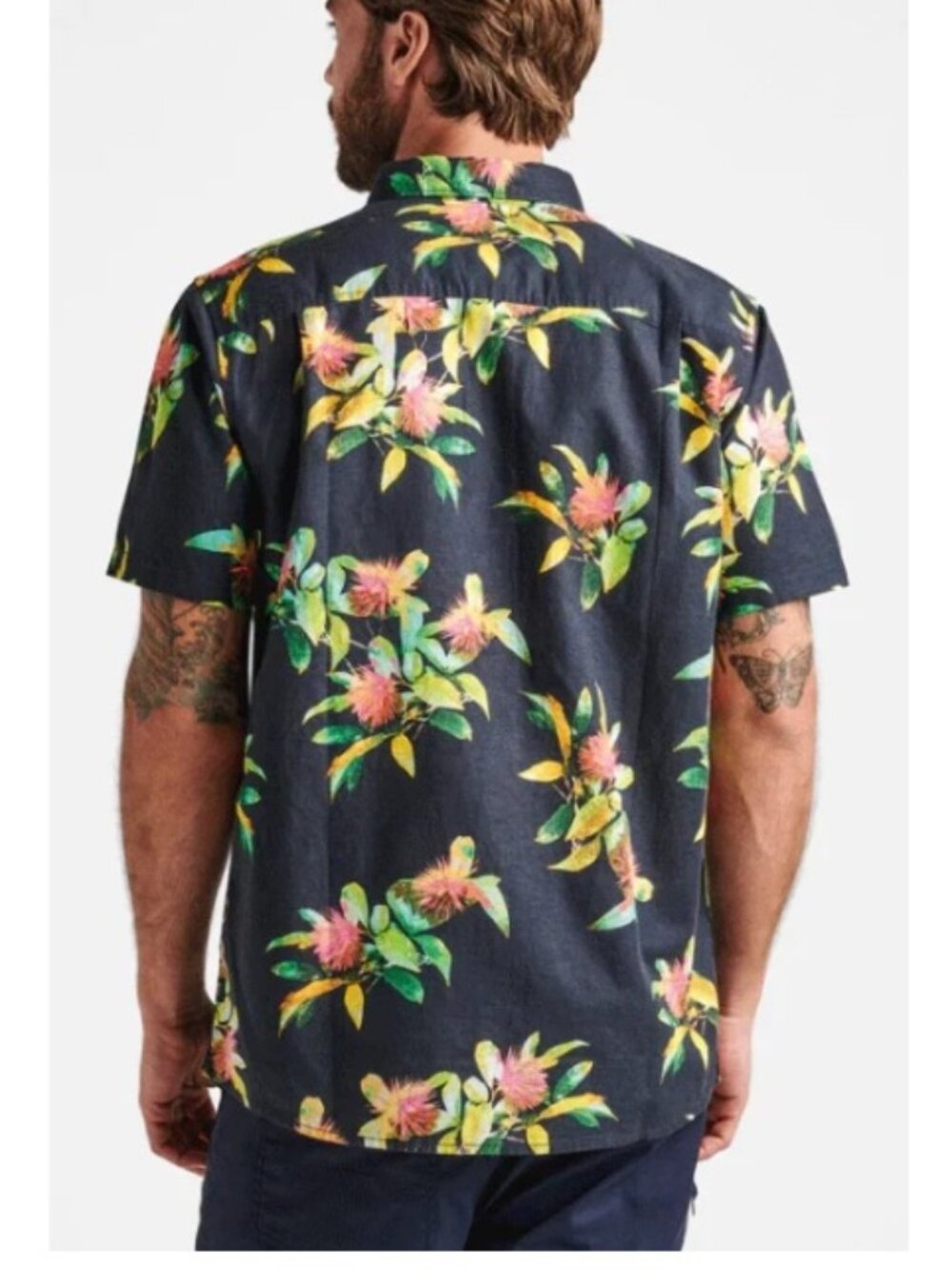 Roark Scholar La Selva Short-Sleeve Shirt - Men's - Size large excellent - Picture 5 of 5